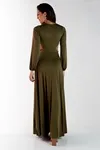 Vestido Dwz Abertura Lateral Longo