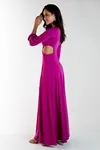 Vestido Dwz Abertura Lateral Longo