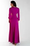 Vestido Dwz Abertura Lateral Longo