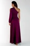 Vestido Dwz Um Ombro Liso