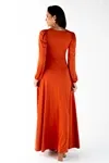 Vestido Dwz Manga Longa Liso