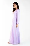 Vestido Dwz Manga Longa Liso