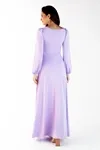 Vestido Dwz Manga Longa Liso