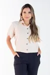 Camisa Dwz Tencel Botoes Lisa