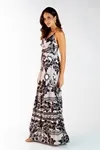 Vestido Dwz Longo Estampado