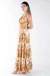 Vestido Dwz Longo Estampado
