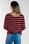 Blusa Dwz Manga Longa Listrada