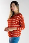 Blusa Dwz Manga Longa Listrada