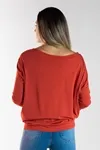 Blusa Dwz Manga 3/4 De Malha Lisa