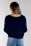 Blusa Dwz Manga 3/4 De Malha Lisa