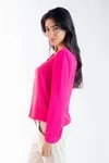 Blusa Dwz Manga Longa Lisa