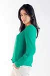 Blusa Dwz Manga Longa Lisa