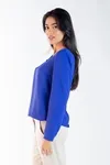 Blusa Dwz Manga Longa Lisa