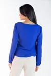 Blusa Dwz Manga Longa Lisa