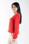 Blusa Dwz Manga Longa Lisa
