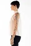 Blusa Dwz Gola Alta Com Amarracao Lisa