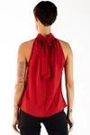 Blusa Dwz Gola Alta Com Amarracao Lisa