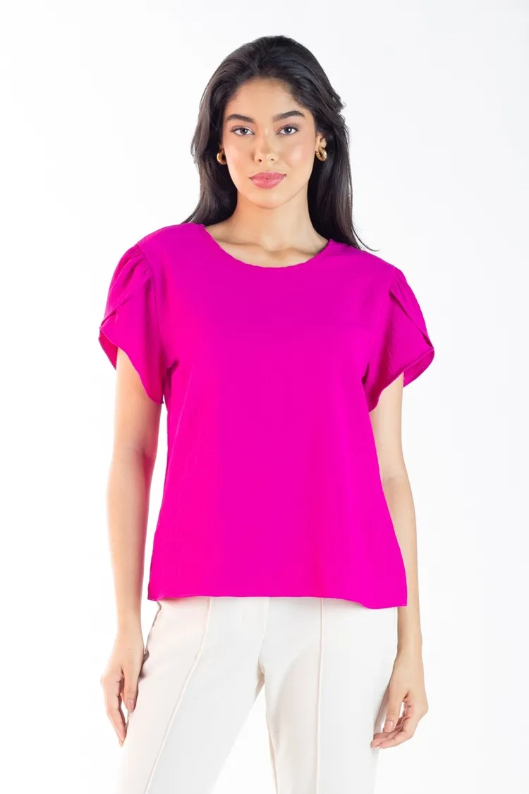 Blusa Dwz Manga Curta Lisa