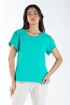 Blusa Dwz Manga Curta Lisa