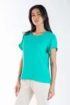 Blusa Dwz Manga Curta Lisa