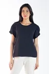 Blusa Dwz Manga Curta Lisa