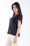 Blusa Dwz Manga Curta Lisa