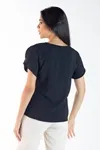Blusa Dwz Manga Curta Lisa