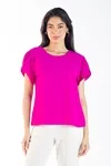 Blusa Dwz Manga Curta Lisa