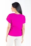 Blusa Dwz Manga Curta Lisa