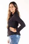 Camisa Dwz Manga Longa Com Bolsos Frontais Com Elastico