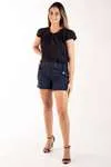 Short Dwz Cos Largo Com Botoes