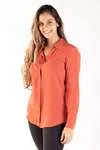 Camisa Dwz Lisa Manga Longa Com Botao