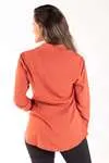 Camisa Dwz Lisa Manga Longa Com Botao