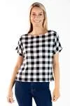 Blusa Dwz Turco Xadrez