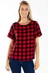 Blusa Dwz Senhora Xadrez