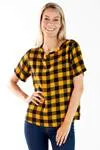 Blusa Dwz Senhora Xadrez
