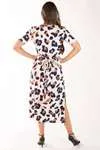 Vestido Dwz Midi Estampado De Malha
