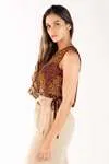 Cropped Dwz Vanessa Estampado