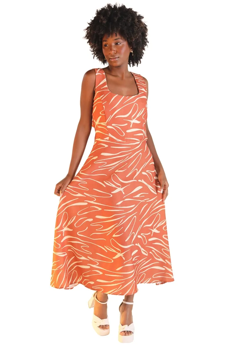 Vestido Dwz Estampado