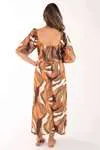 Vestido Dwz Mid Rafaela Estampado