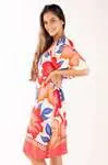 Vestido Dwz Estampado Fernanda Com Bojo