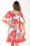Vestido Dwz Estampado Fernanda Com Bojo