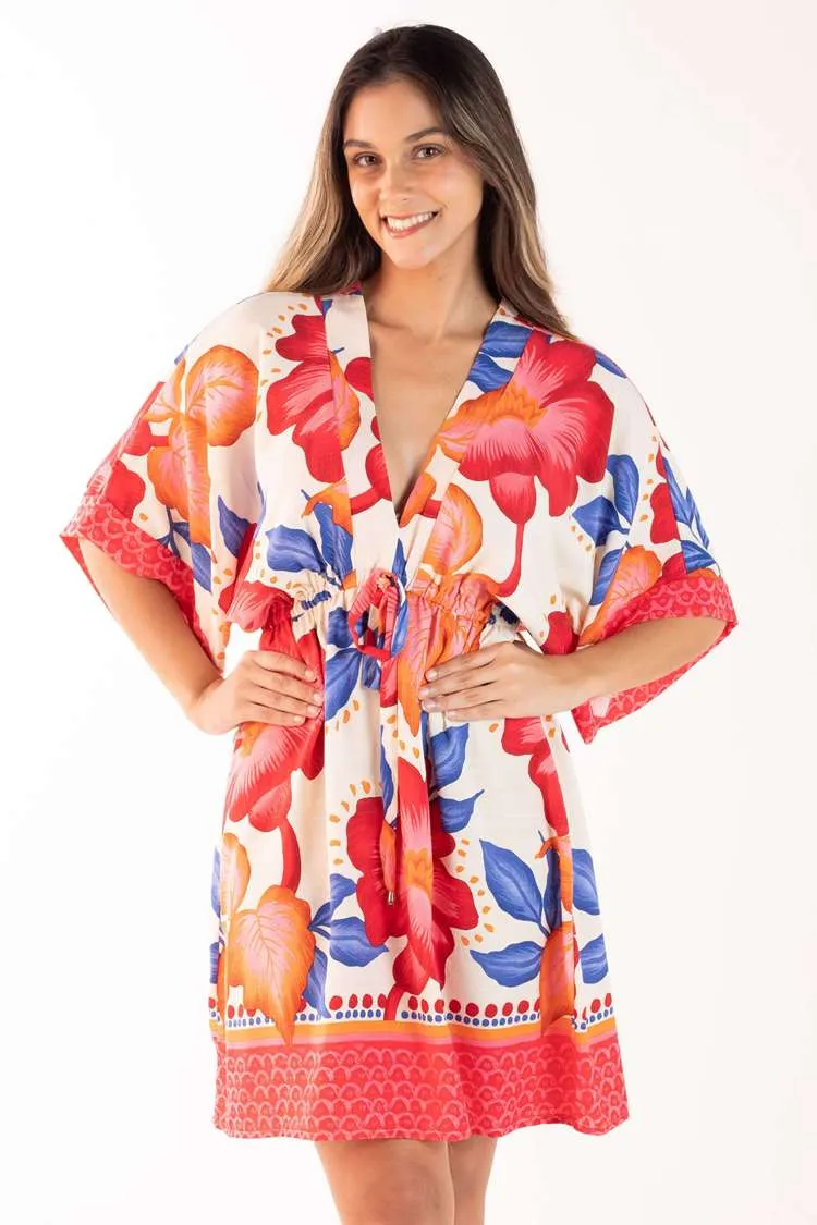 Vestido Dwz Estampado Carol Mello