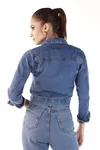 Jaqueta Dwz Jeans Bolso Frente
