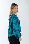 Blusa Dwz Manga Longa Estampada