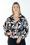 Blusa Dwz Manga Longa Estampada