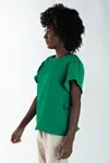 Blusa Dwz Manga Curta Lisa