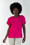 Blusa Dwz Manga Curta Lisa