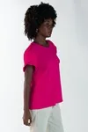 Blusa Dwz Manga Curta Lisa