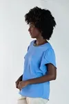 Blusa Dwz Manga Curta Lisa